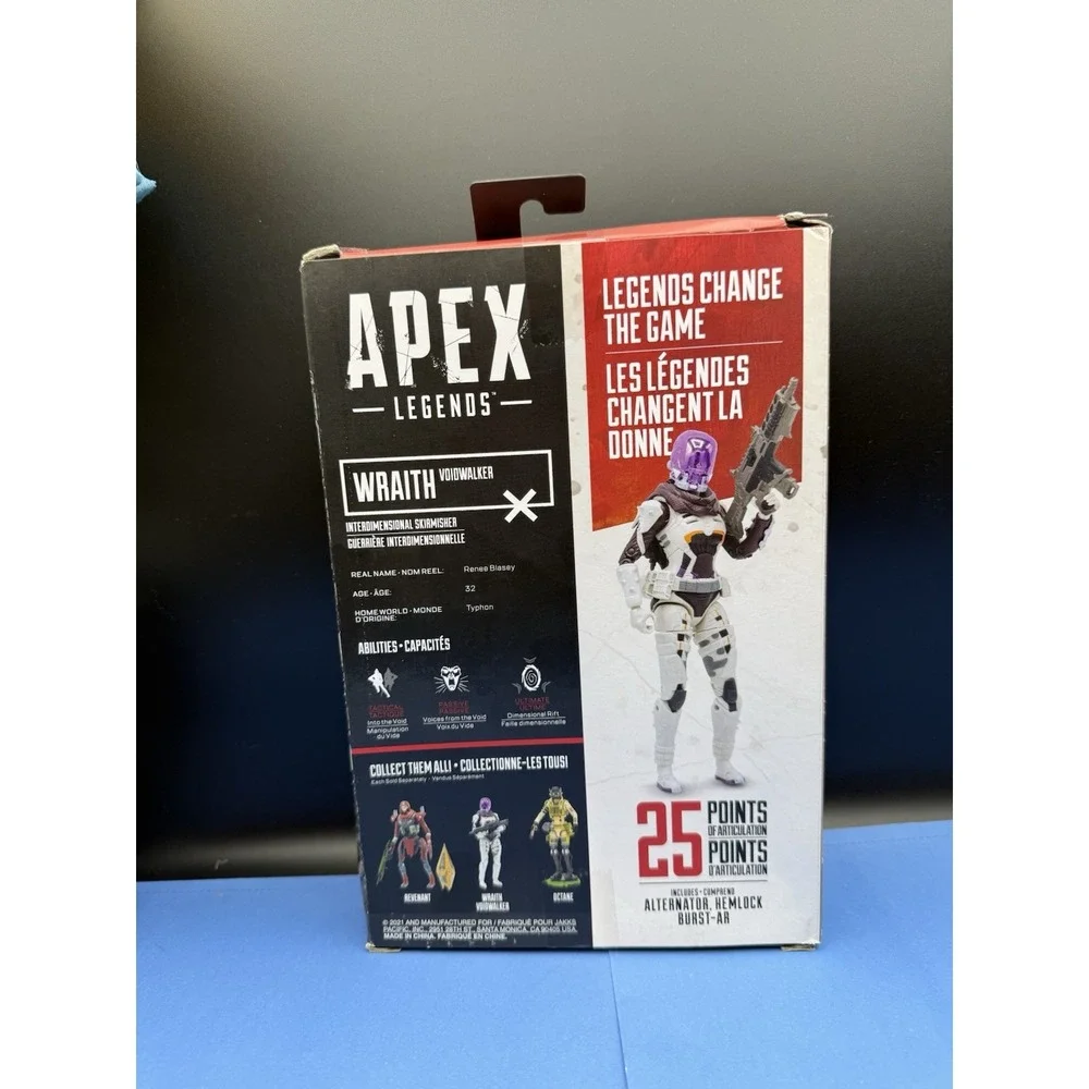 Jakks Pacific Apex Legends Wraith (Voidwalker Legendary Skin) 6